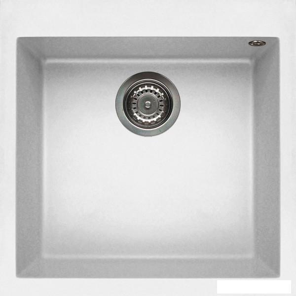 Мойка кухонная из гранита Quadra 102 G68 Bianco LGQ10268