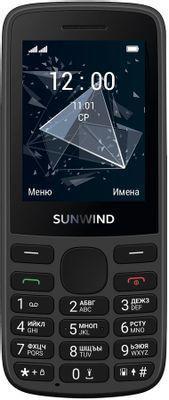 Сотовый телефон SunWind CITI A2401, черный - фото 1 - id-p217178727