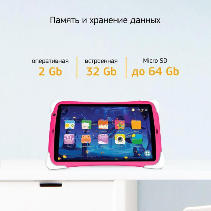 Детский планшет Digma CITI Kids 10 10.1", 2GB, 32GB, 3G, Wi-Fi, Android 10.0 розовый [cs1232mg] - фото 9 - id-p215525364