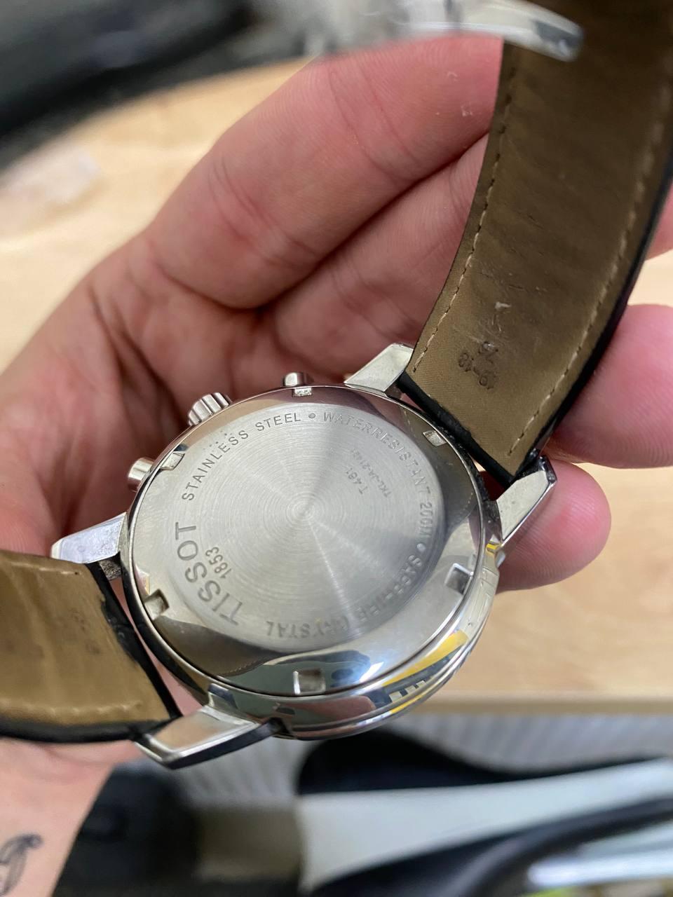 Часы Tissot PRC 200 Quartz Chronograph T461 (а.85-007330) - фото 2 - id-p218283571
