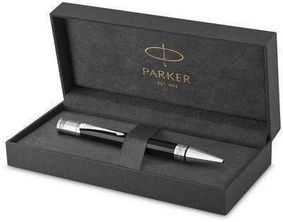 Ручка шариков. Parker Duofold K74 (CW1931390) Black CT M чернила черн. подар.кор. - фото 4 - id-p217735784