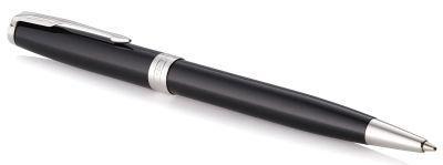 Набор ручек Parker Sonnet (CW2093259) LaqBlack CT ручка роллер, ручка шариковая M подар.кор. - фото 2 - id-p217735815