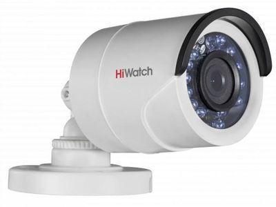 Камера видеонаблюдения аналоговая HIWATCH DS-T200A(B) (2.8MM), 1080p, 2.8 мм, белый - фото 1 - id-p216482478