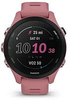 Смарт-часы Garmin Forerunner 255S, 27.5мм, 1.1", черный / розовый [010-02641-13]