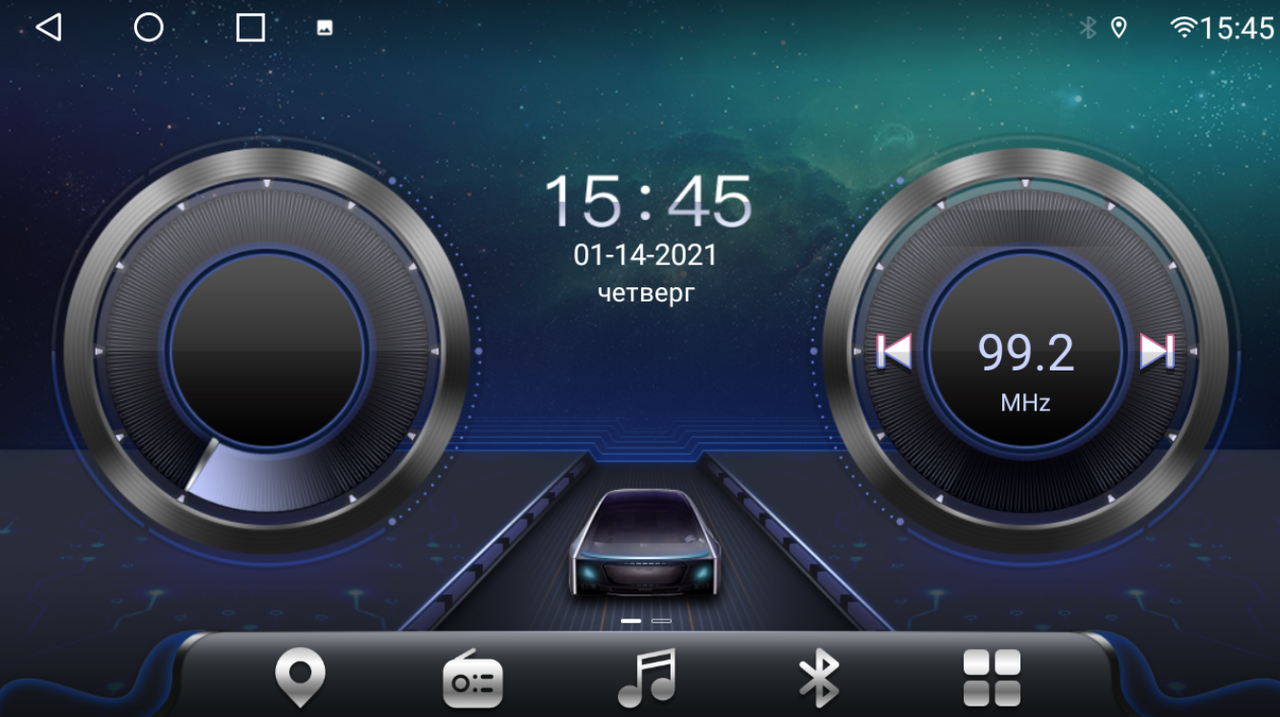 Штатная магнитола Parafar для Lada Vesta (2023+) (Автомобиль без штатного экрана) на Android 11. (2/32Gb + 4G) - фото 7 - id-p218283667