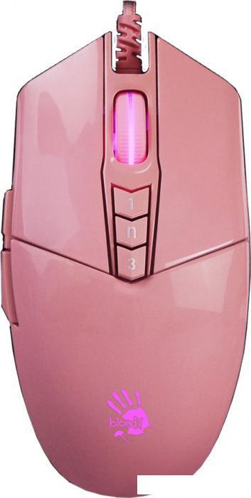 Игровая мышь A4Tech Bloody P91S (розовый) - фото 1 - id-p217736324