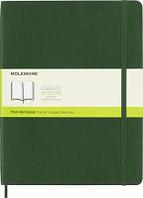Блокнот Moleskine Classic Soft, 192стр, без разлиновки, мягкая обложка, зеленый [qp623k15]