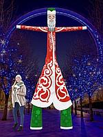 Аэромен Дед Мороз эксклюзивный дизайн и образы фигур для праздника
