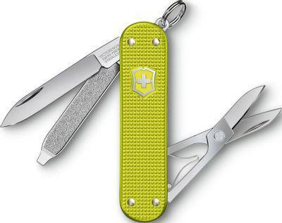 Складной нож Victorinox Alox Classic, функций: 5, 58мм, желтый , коробка подарочная [0.6221.l23] - фото 4 - id-p217623115