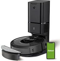 Робот-пылесос iRobot Roomba Combo i8+, 55Вт, черный графит/черный [i857040plus_rnd]