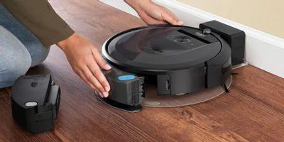 Робот-пылесос iRobot Roomba Combo i8, 55Вт, черный графит/черный [i817040rnd] - фото 6 - id-p216716228