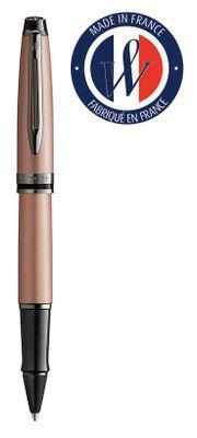 Ручка роллер Waterman Expert DeLuxe (2119264) Metallic Rose Gold RT F чернила черн. подар.кор. - фото 4 - id-p217623356