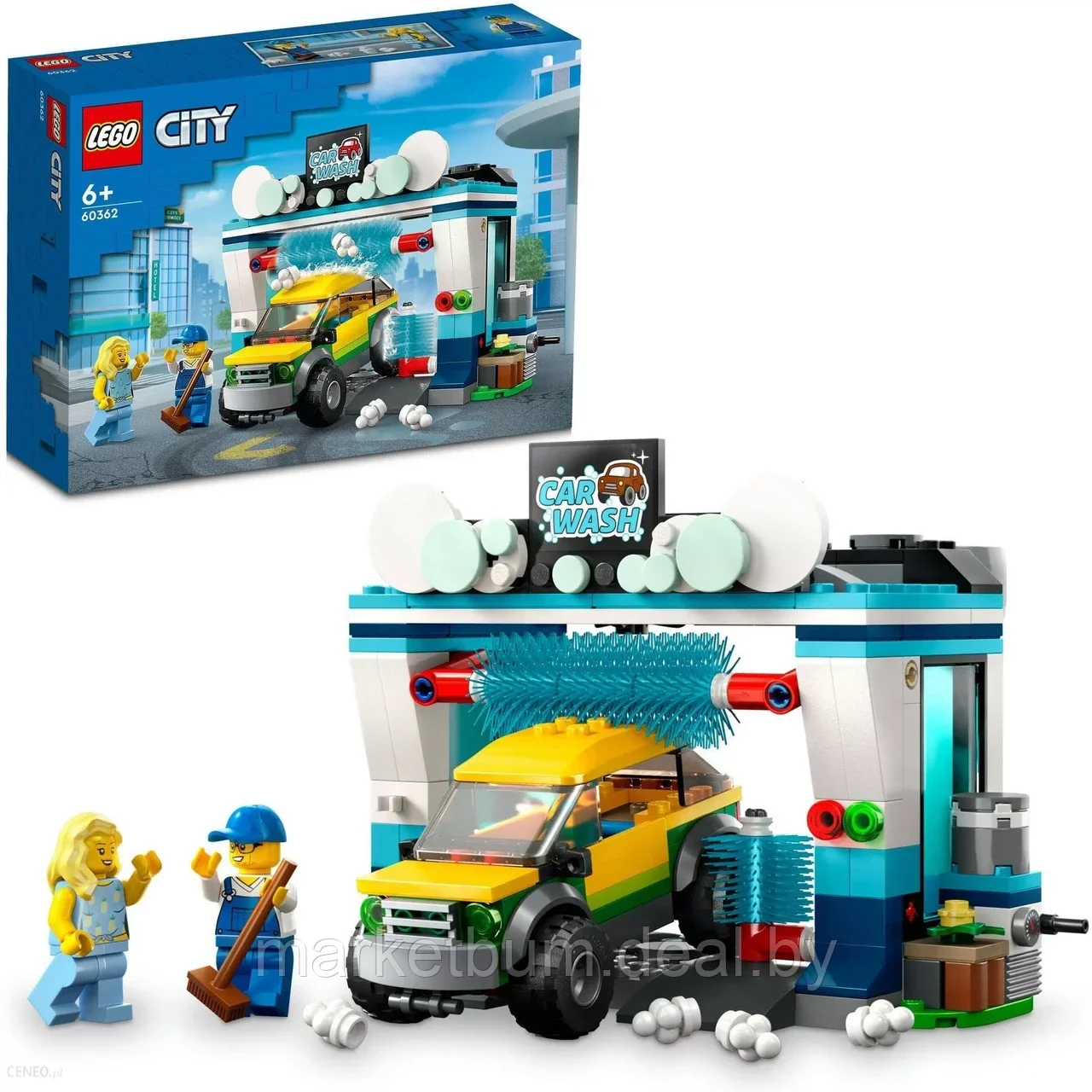Конструктор Lego City 60362, Автомойка - фото 1 - id-p215595384