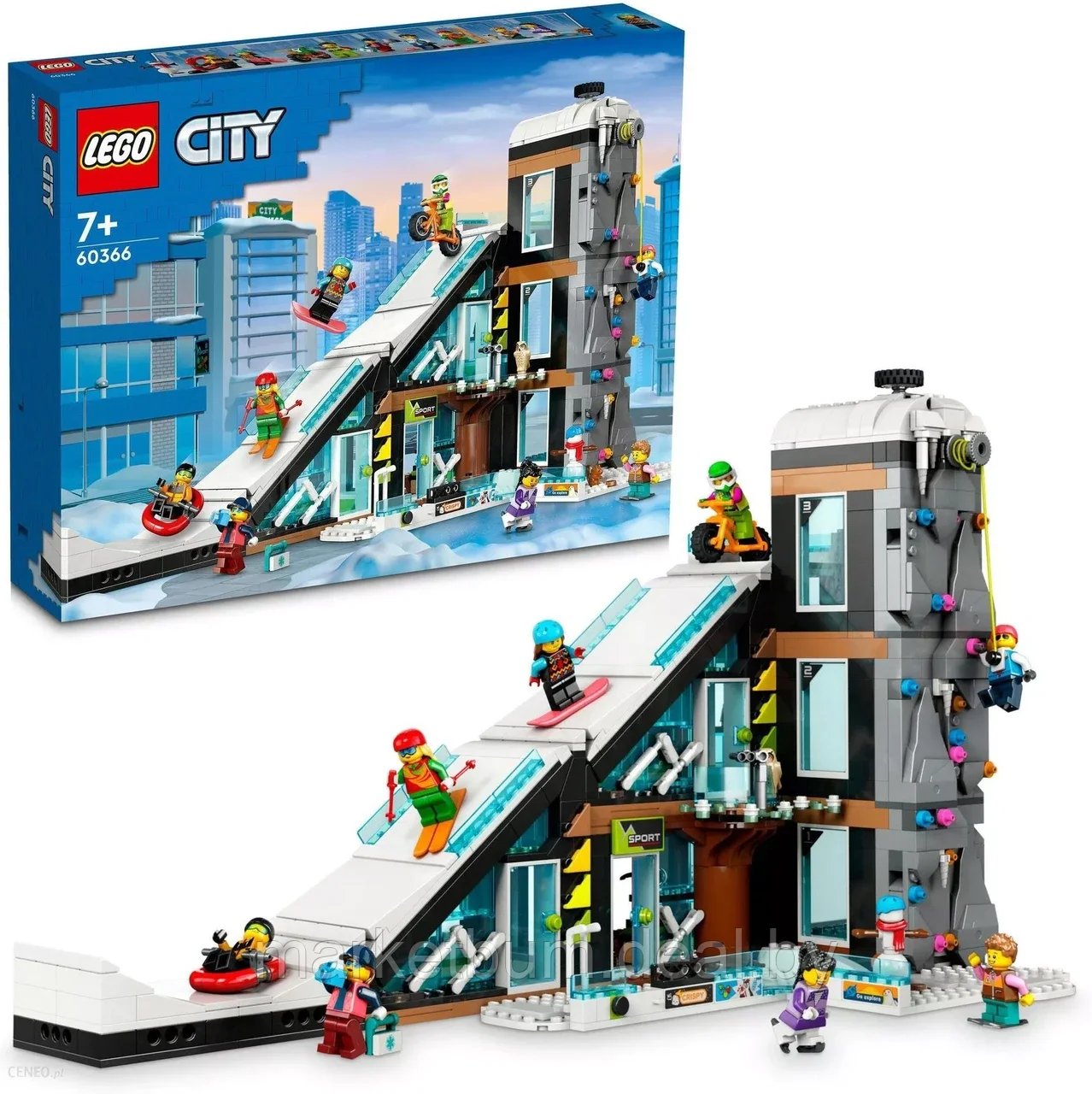 Конструктор LEGO City 60366 Горнолыжный и альпинистский центр - фото 1 - id-p215595396