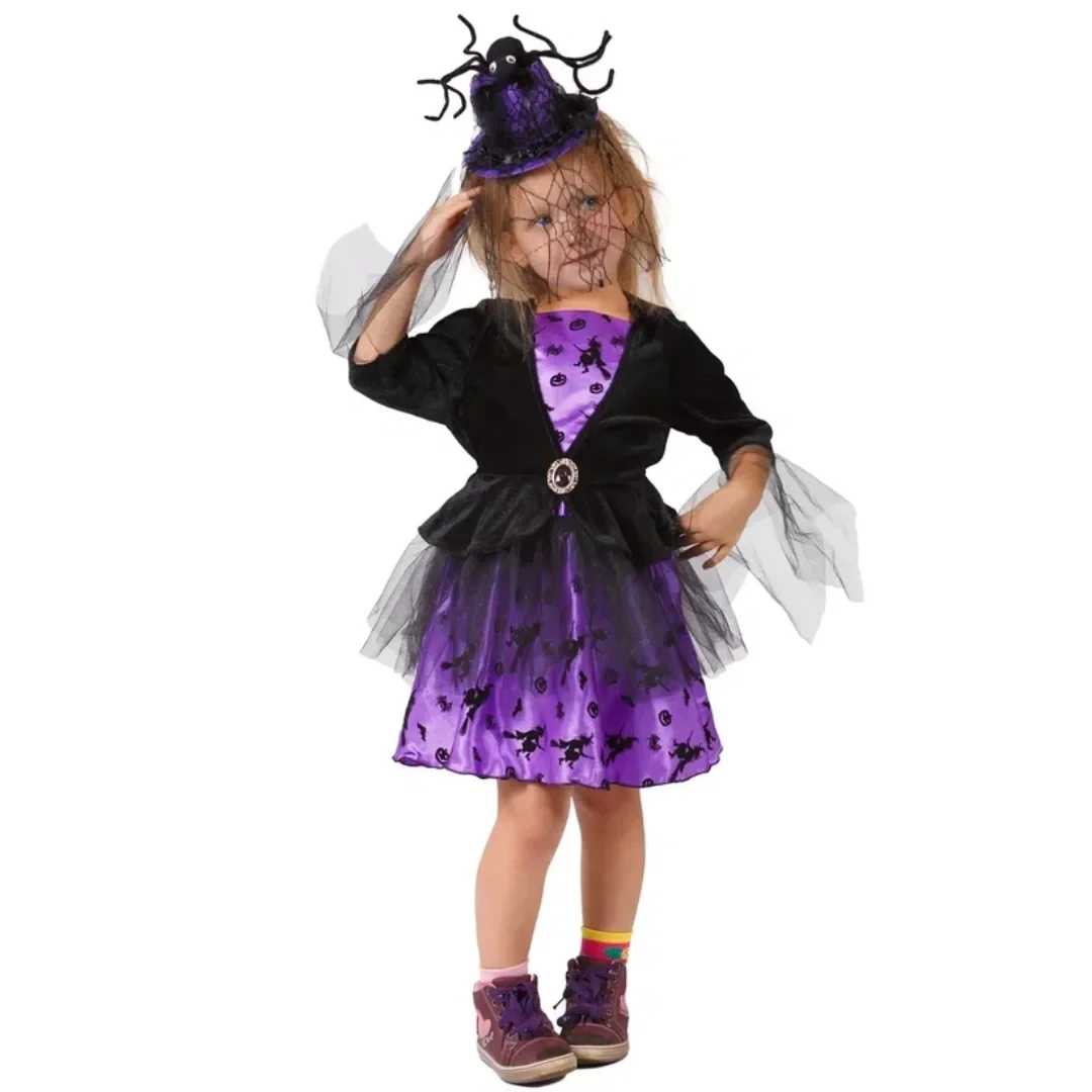 Детский карнавальный костюм Ведьмочка Холли - фото 1 - id-p218284868
