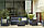 Комплект мебели Emma store 3 seater" (3х-местный диван, 2 кресла, столик-сундук), графит, фото 2