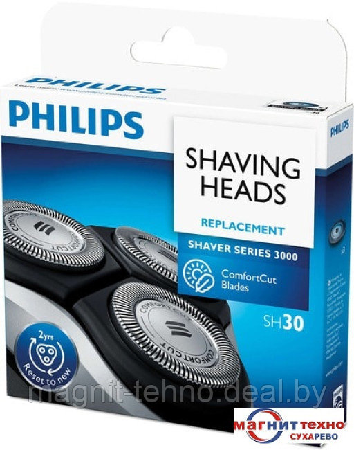 Бритвенная головка Philips Shaver series 3000 SH30/50 - фото 1 - id-p218287899