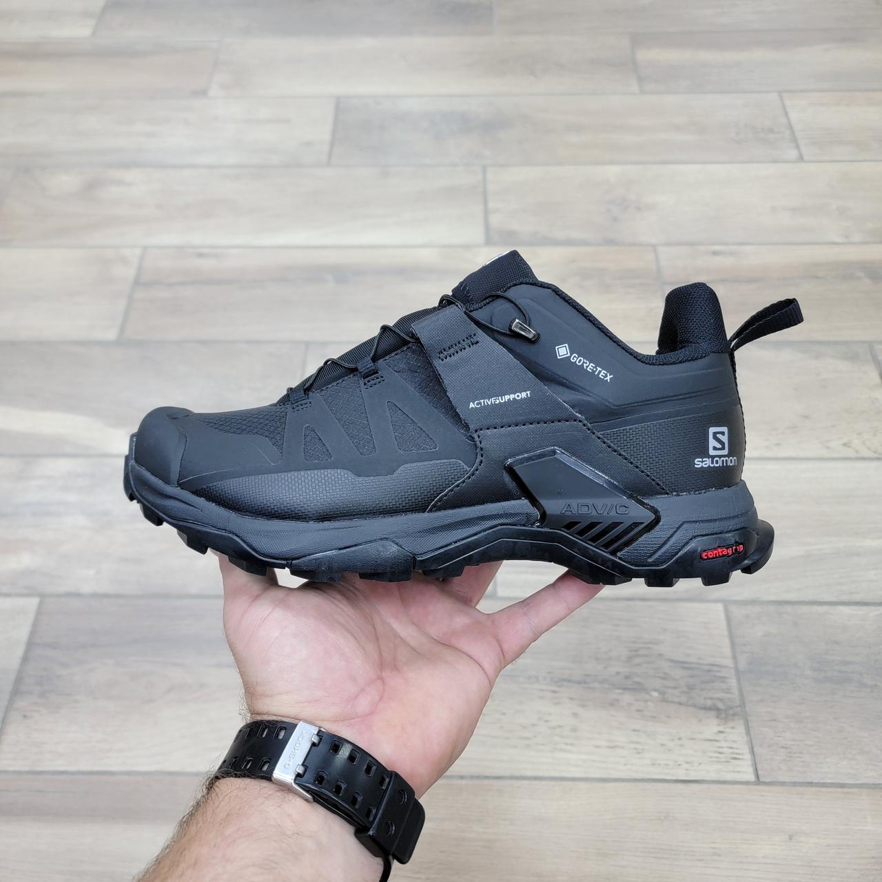 Кроссовки Salomon X Ultra 4 GTX Black - фото 1 - id-p218224066