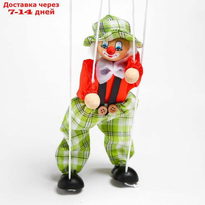 Дергунчик - марионетка на ниточках "Клоун в шляпе", цвета МИКС - фото 3 - id-p218240020