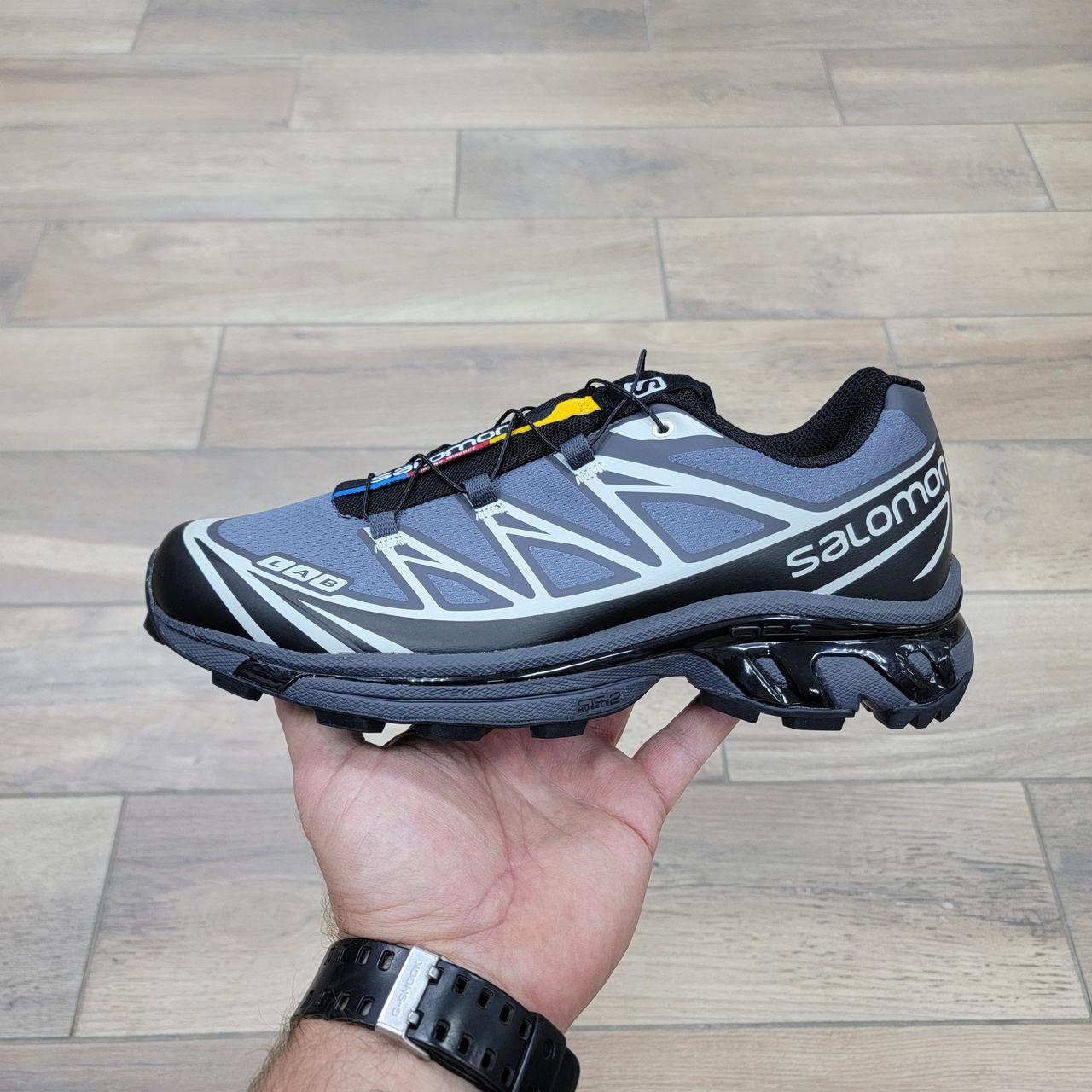 Кроссовки Salomon S/LAB XT-6 Advanced Gray - фото 1 - id-p218223748