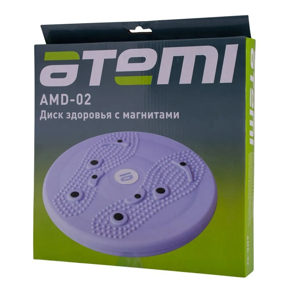 Диск здоровья массажный Atemi, AMD02, с магнитами, 25 см - фото 3 - id-p218287927