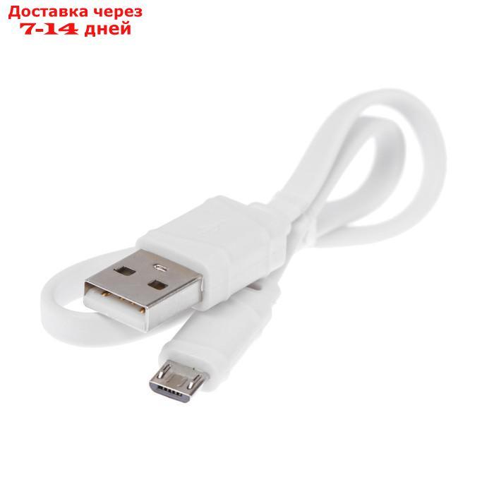 Внешний аккумулятор Hoco J41, 10000 мАч,microUSB/Type-C - 2 А, iP - 1.5 А, 2 USB - 2 А,белый - фото 5 - id-p218243759