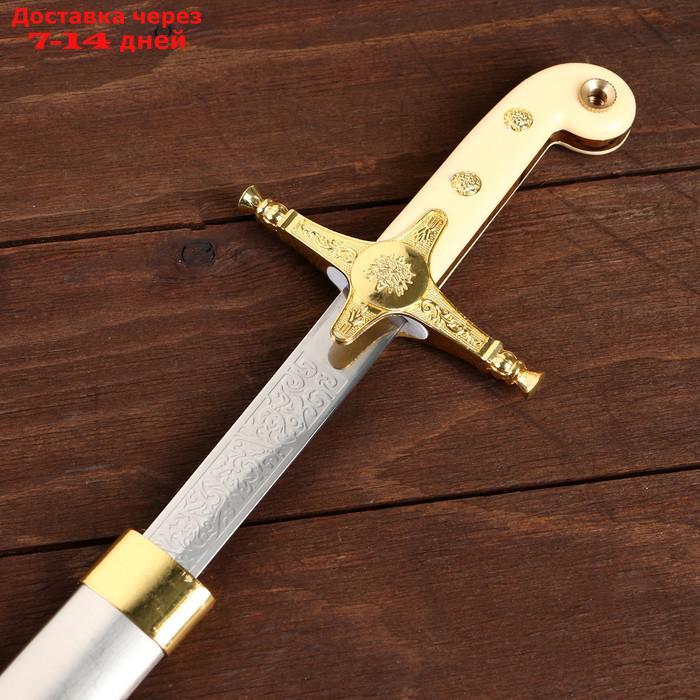 Сувенирный меч "Морской пехотинец", роспись на клинке, 60 см - фото 3 - id-p218240364