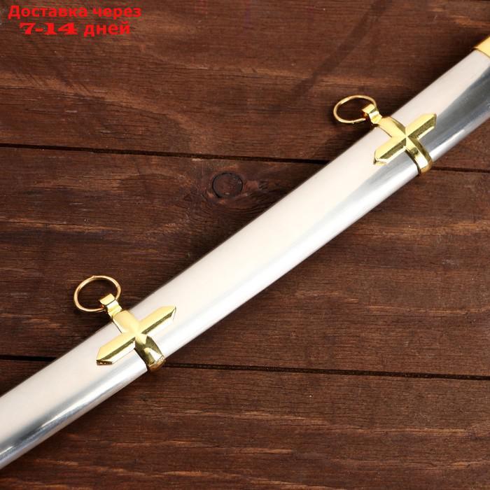 Сувенирный меч "Морской пехотинец", роспись на клинке, 60 см - фото 4 - id-p218240364