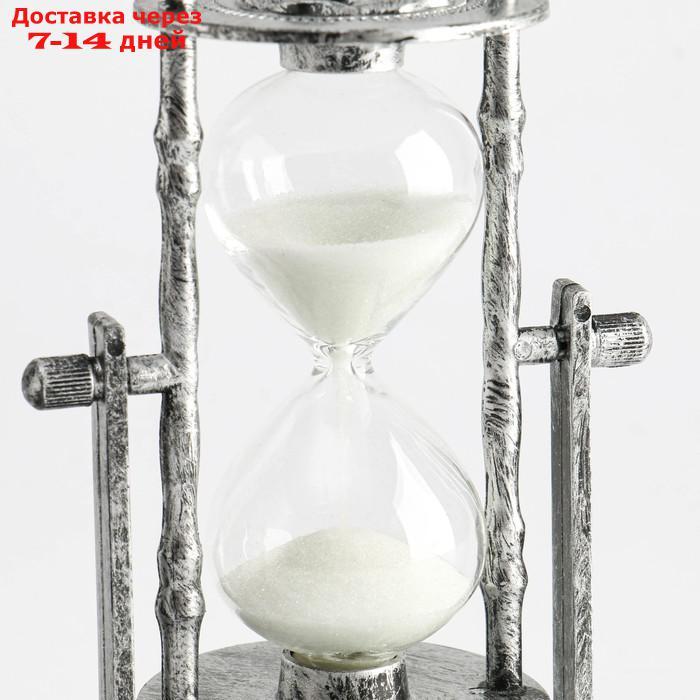 Часы песочные "Красная будка", с подсветкой, 15.5х6.5х12.5 см - фото 6 - id-p218242361