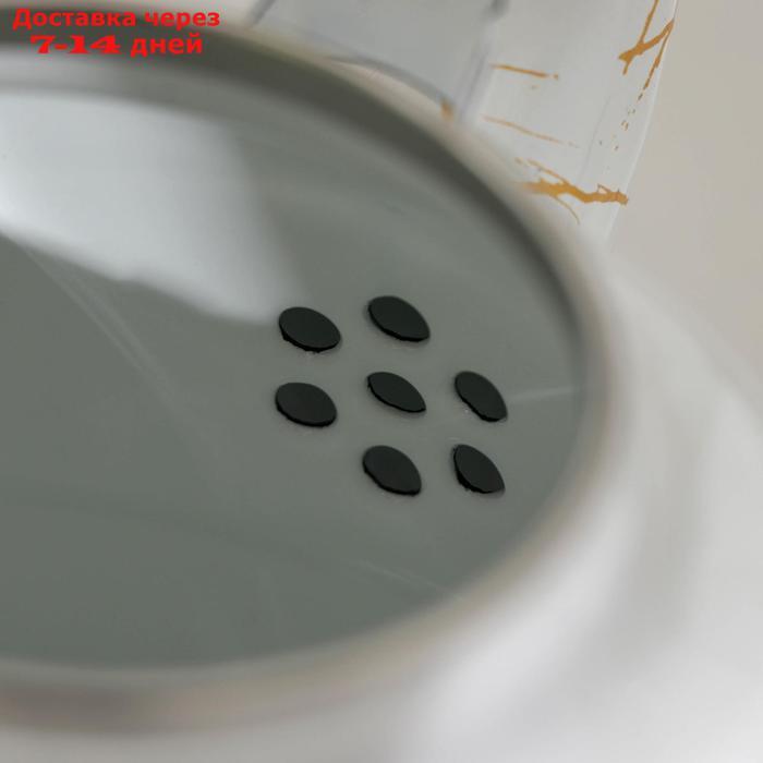 Чайник эмалированный "Элемент" 1,7 литр, 22х21х16, цвет белый - фото 3 - id-p218242441