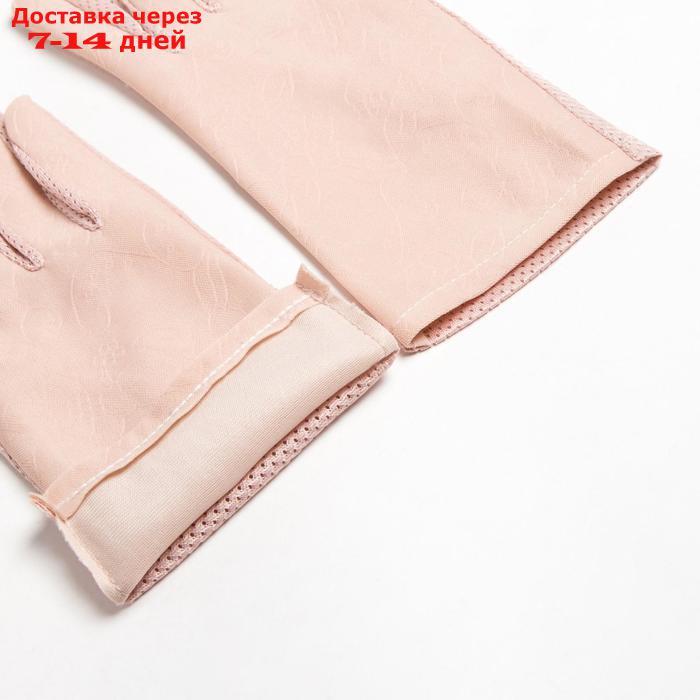 Перчатки женские MINAKU однотонные, 24 см, цв.бежевый - фото 3 - id-p218243215