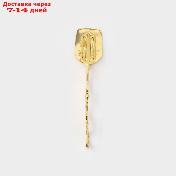Щипцы кулинарные "Рахат золото", прямоугольные, 22 см - фото 5 - id-p218241534