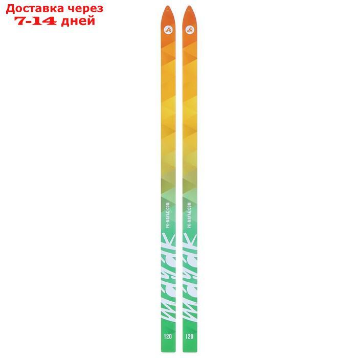Лыжи детские деревянные 120 см, цвета микс - фото 5 - id-p218243317