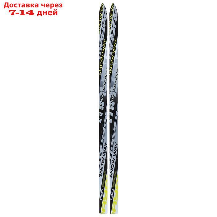 Лыжи детские деревянные " Стрела " 130 см, цвета микс - фото 3 - id-p218243320