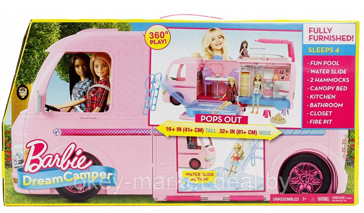 Игровой набор Фургон Barbie DreamCamper FBR34 - фото 2 - id-p218290170