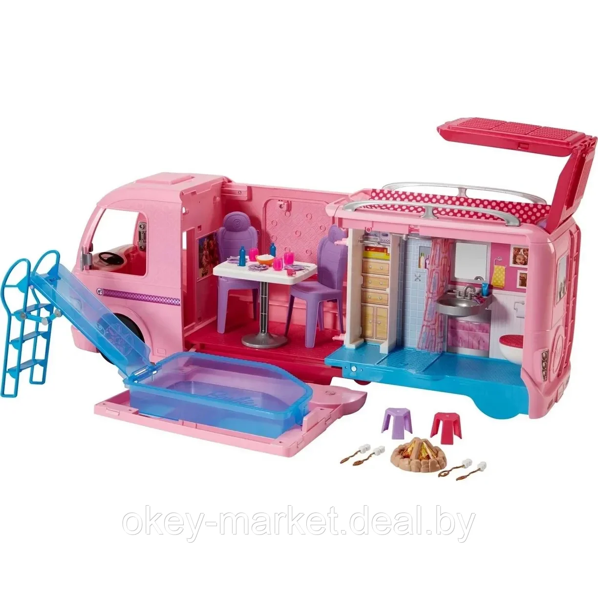 Игровой набор Фургон Barbie DreamCamper FBR34 - фото 4 - id-p218290170
