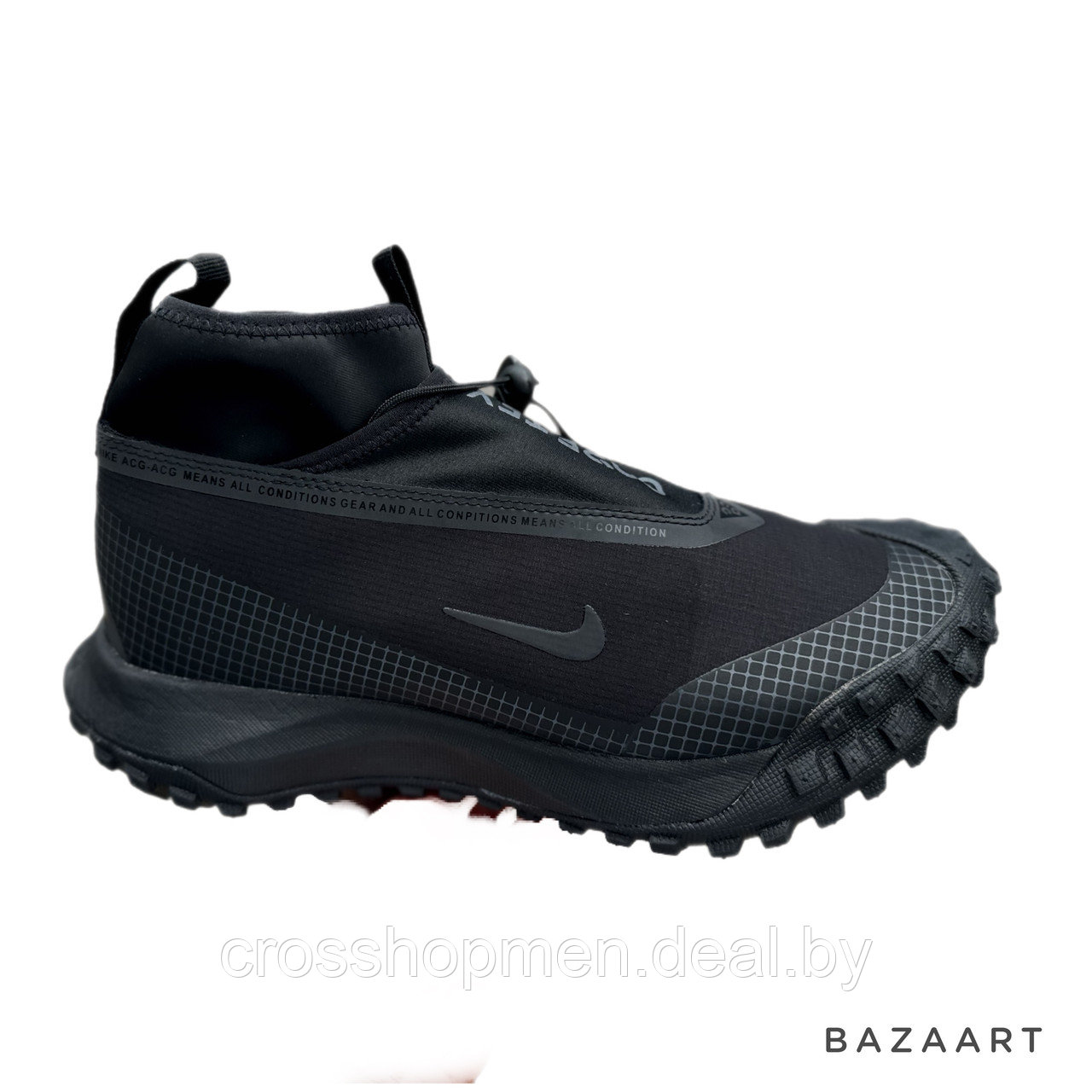 Кроссовки Nike ACG Mountain Fly Mid GTX Black - фото 2 - id-p218290226