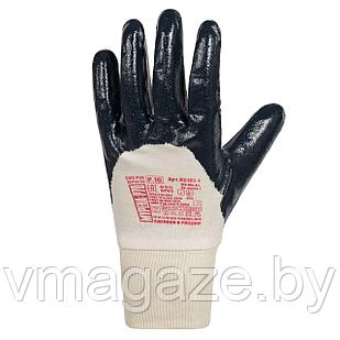 Перчатки х/б с нитриловым покрытием Икс Мурена Р70 (цвет черный)