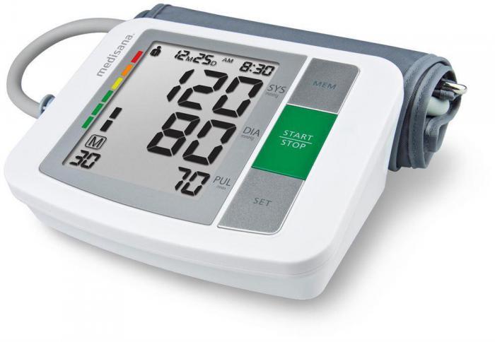 Тонометр для давления автоматический электронный медицинский с манжетой на плечо немецкий MEDISANA BU 510 - фото 1 - id-p218290557
