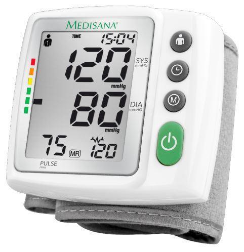 Тонометр на запястье автоматический электронный медицинский аппарат для измерения давления MEDISANA BW 315 - фото 1 - id-p218290564
