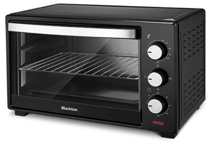 Электрическая мини печка духовка для бутербродов выпечки дачи 20 литров BLACKTON Bt EO2001W черная - фото 2 - id-p218290629