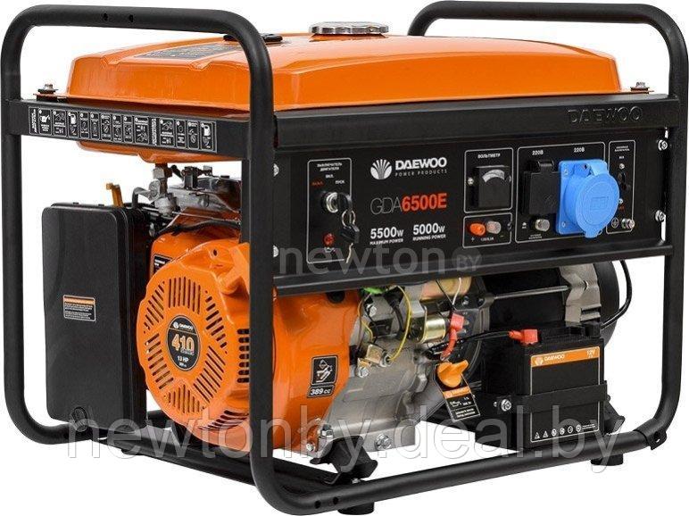 Бензиновый генератор Daewoo Power GDA 6500E - фото 1 - id-p201923212