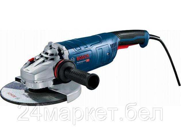 Одноручная углошлифмашина BOSCH GWS 30-180 B в кор. (2800 Вт, диск 180х22 мм <>) 06018G0000, фото 2