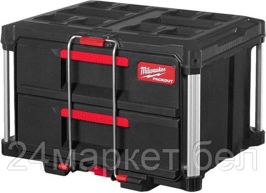 Ящик для инструментов Milwaukee Packout 2 Drawer Tool Box 4932472129, фото 2