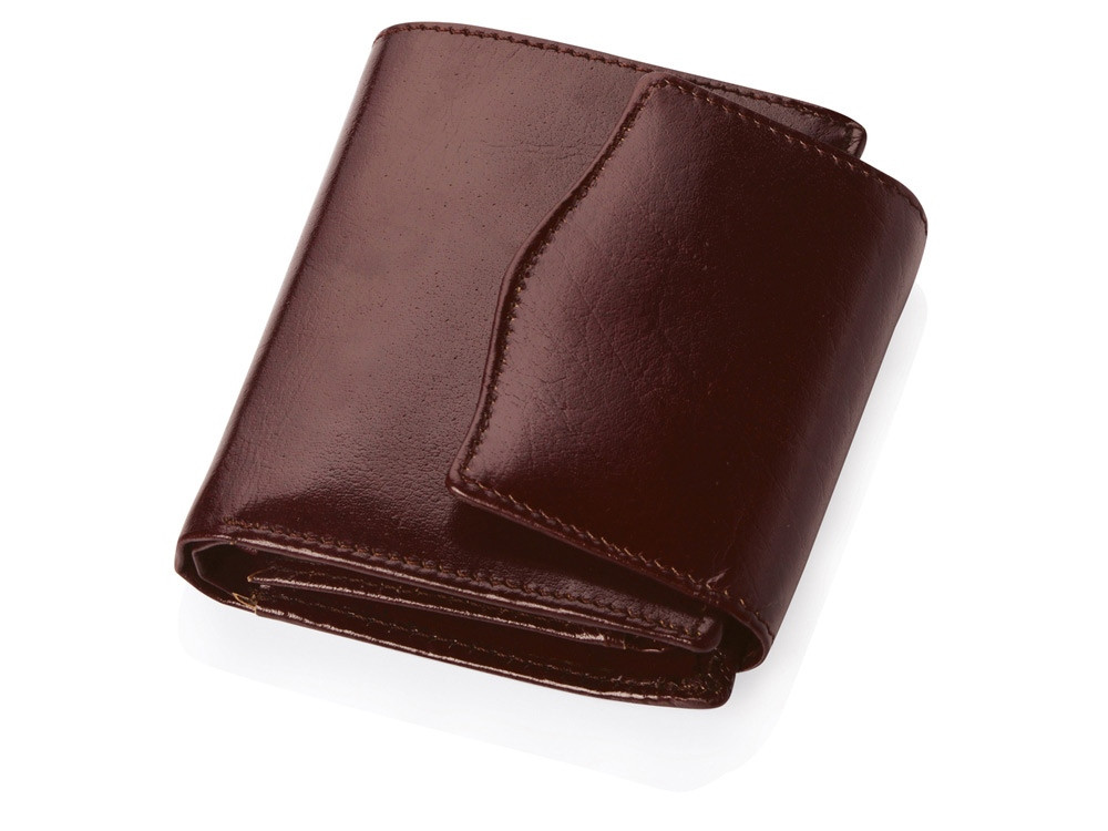 Портмоне с отделениями для кредитных карт и монет, коричневый - фото 1 - id-p218292372