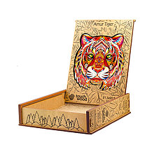 Амурский тигр. Пазл фигурный из дерева TouchWood, 150 элементов