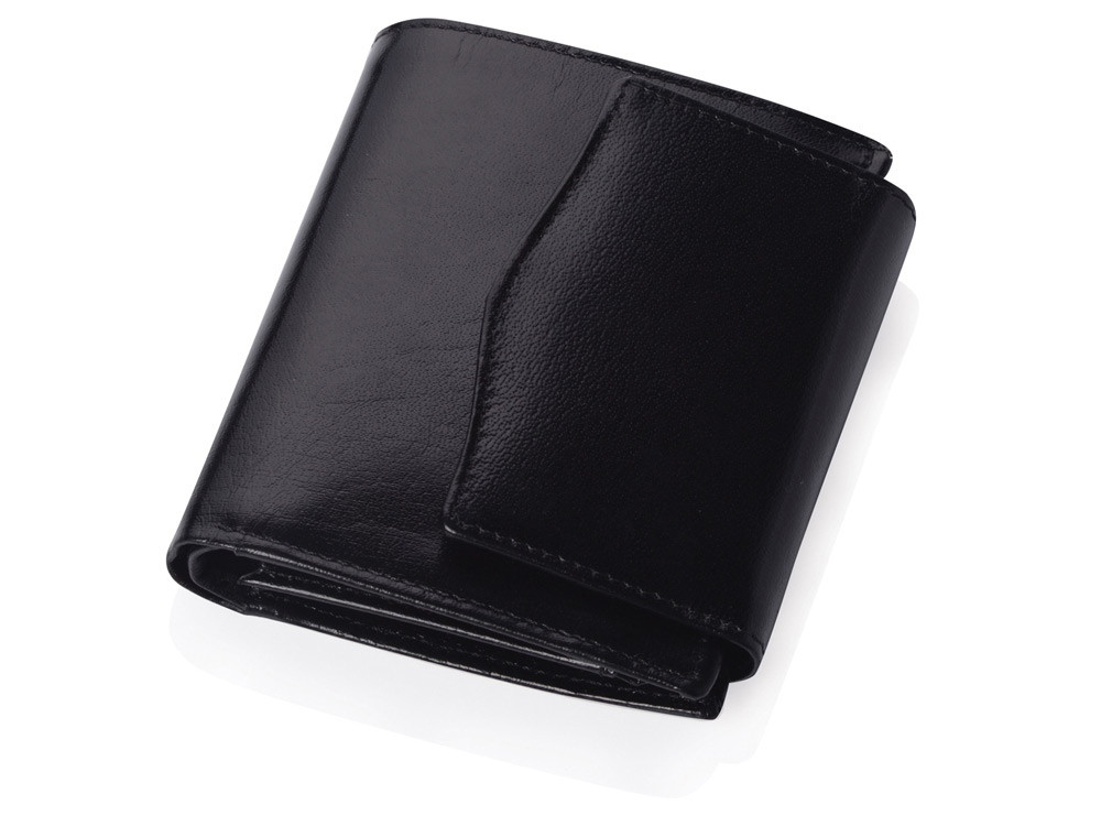 Портмоне с отделениями для кредитных карт и монет, черный - фото 1 - id-p218292373