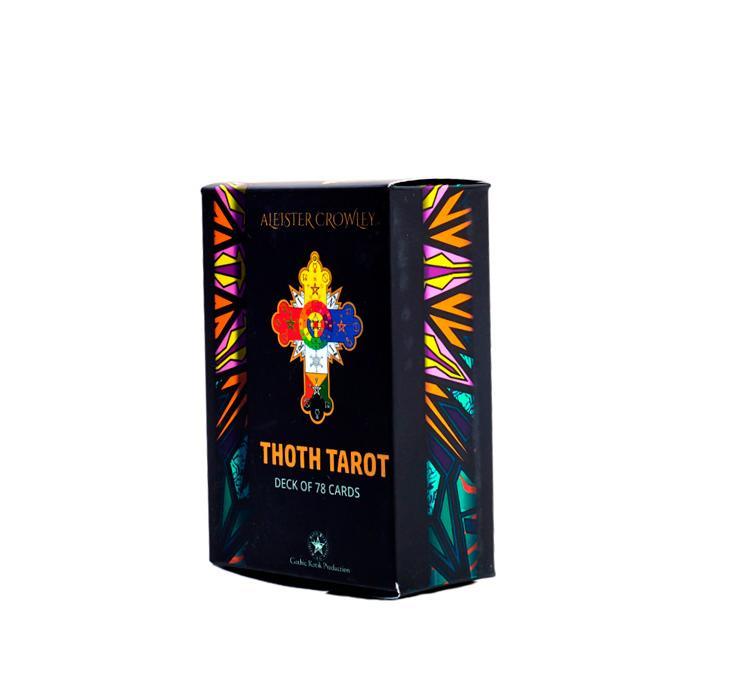 Таро Алистера Кроули Thoth Tarot. 78 карт, матовое издание с лентой - фото 1 - id-p218292292
