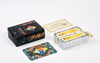 Таро Алистера Кроули Thoth Tarot. 78 карт, матовое издание с лентой, фото 3