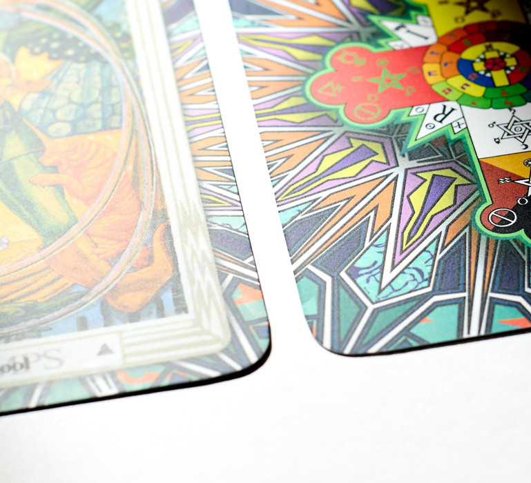 Таро Алистера Кроули Thoth Tarot. 78 карт, матовое издание с лентой - фото 9 - id-p218292292